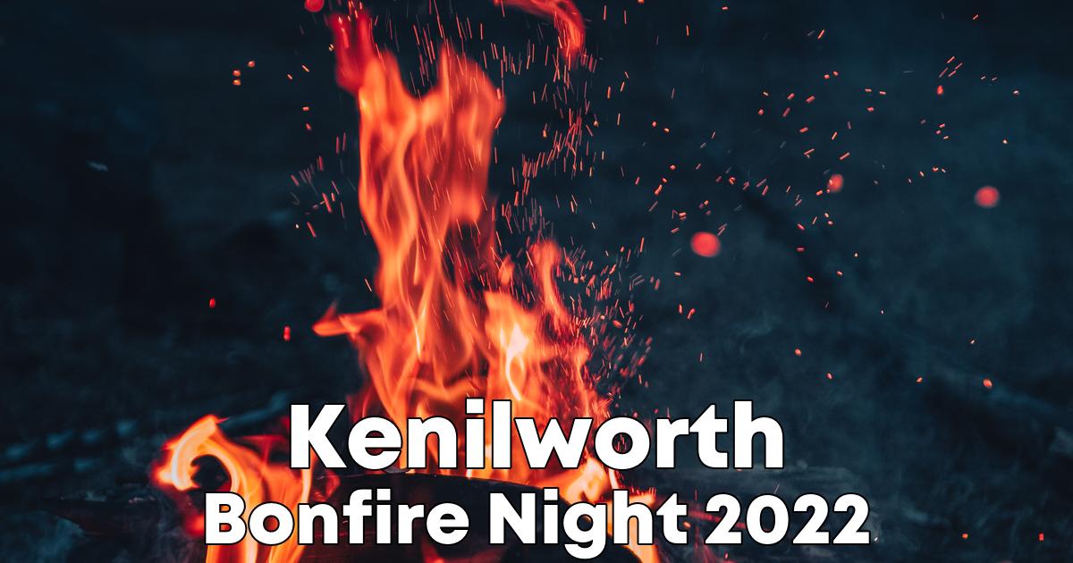 Bonfire Night in Kenilworth poster
