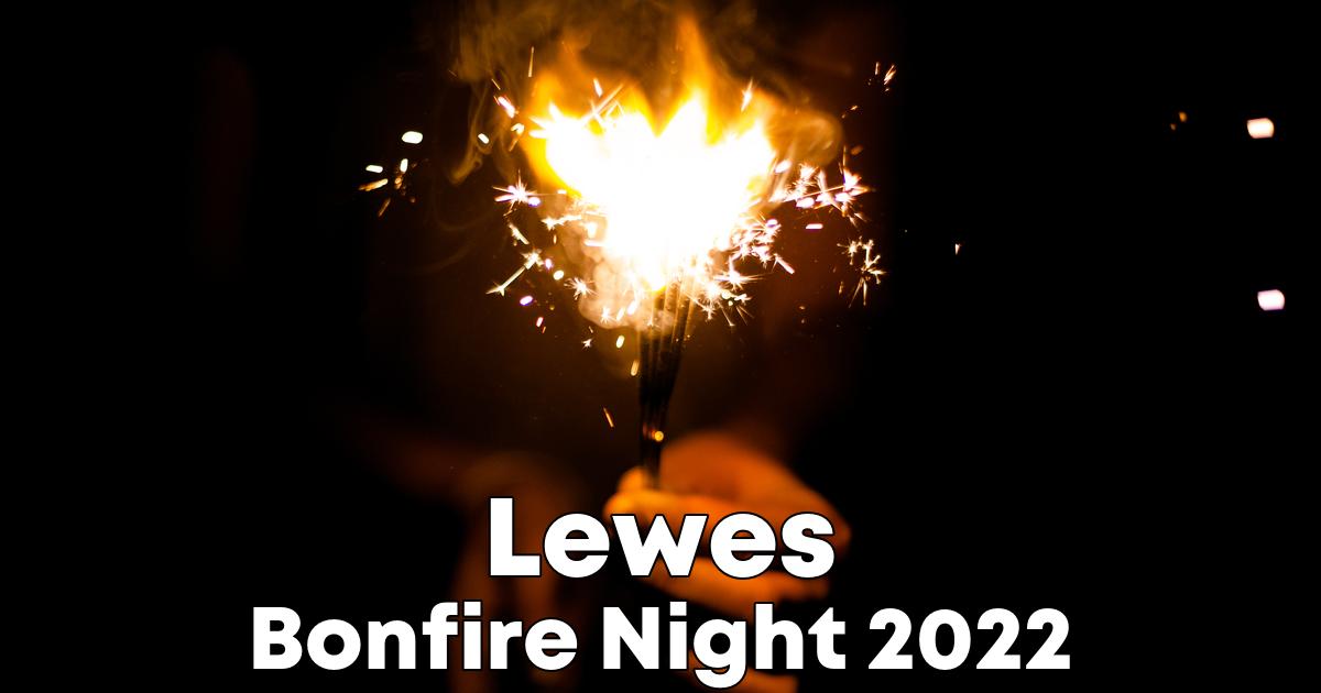 Bonfire Night in Lewes poster
