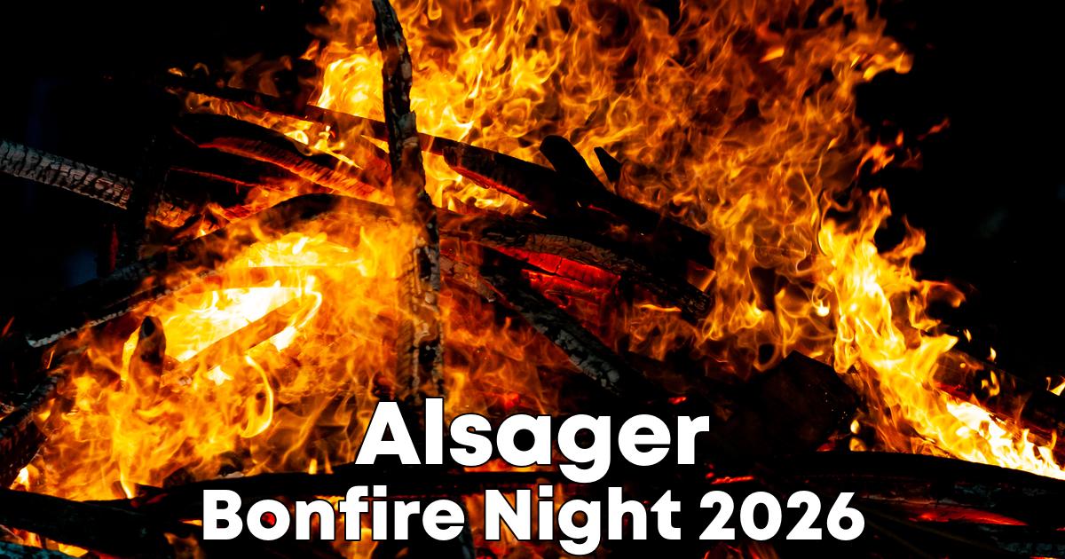 Bonfire Night in Alsager poster