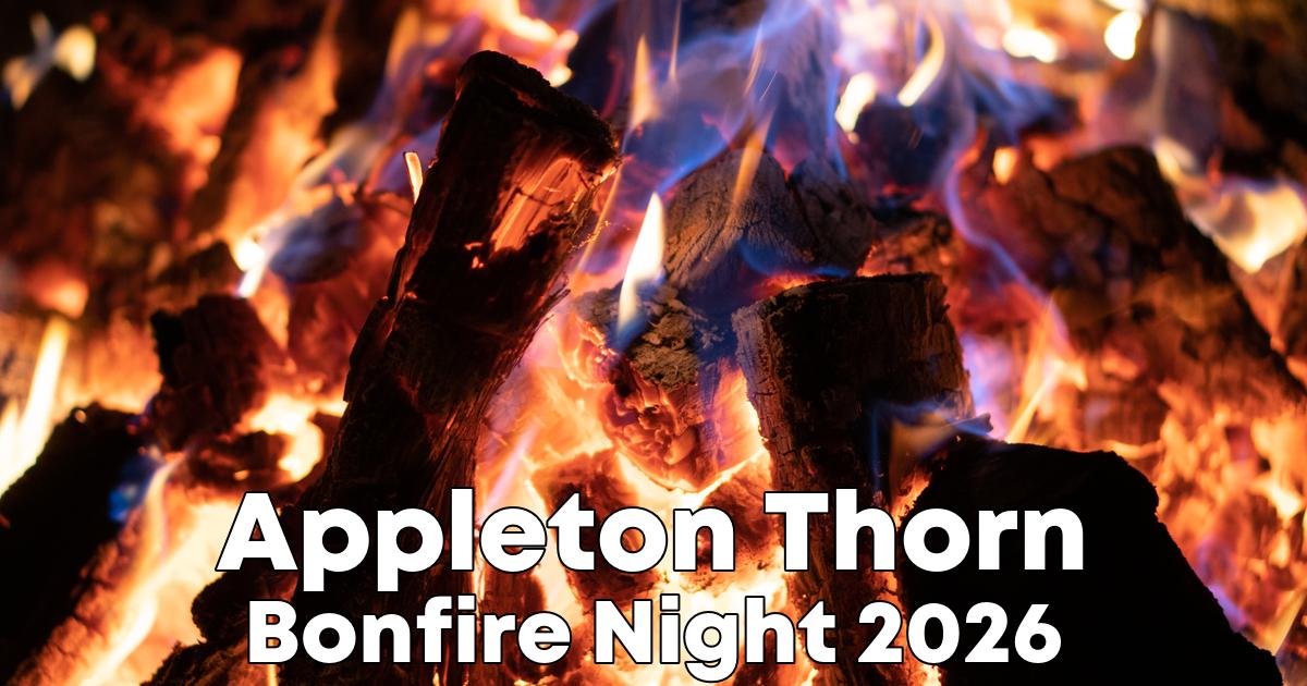 Bonfire Night in Appleton Thorn poster