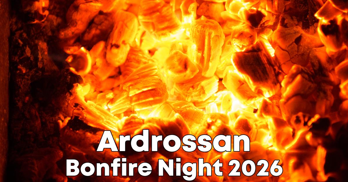 Bonfire Night in Ardrossan poster