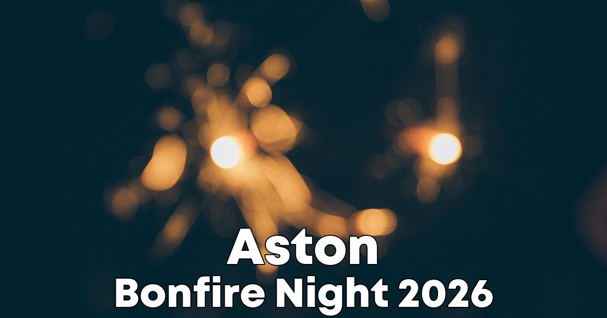 Bonfire Night in Aston poster