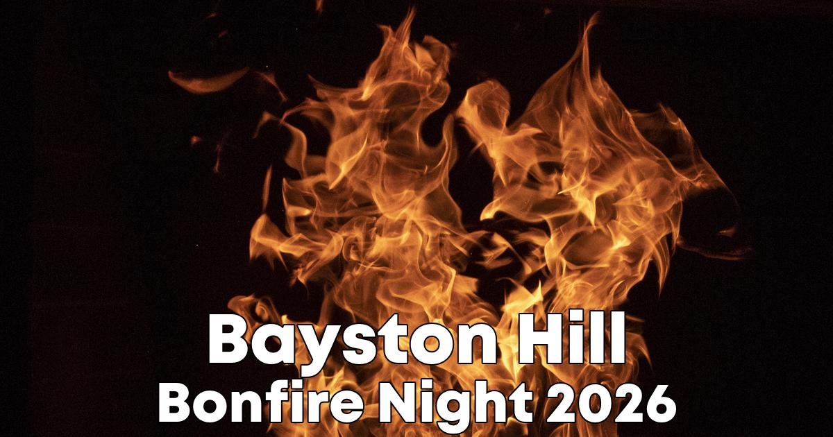 Bonfire Night in Bayston Hill poster