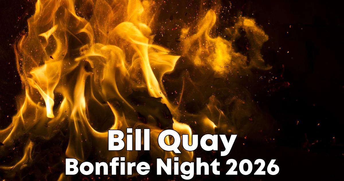 Bonfire Night in Bill Quay poster
