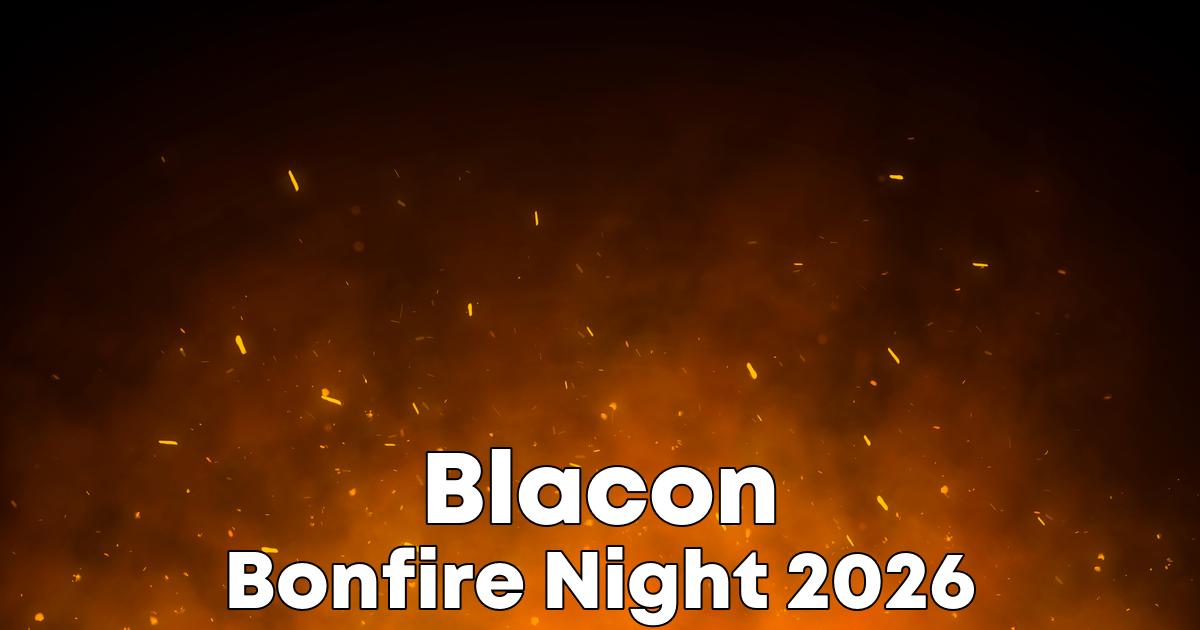 Bonfire Night in Blacon poster