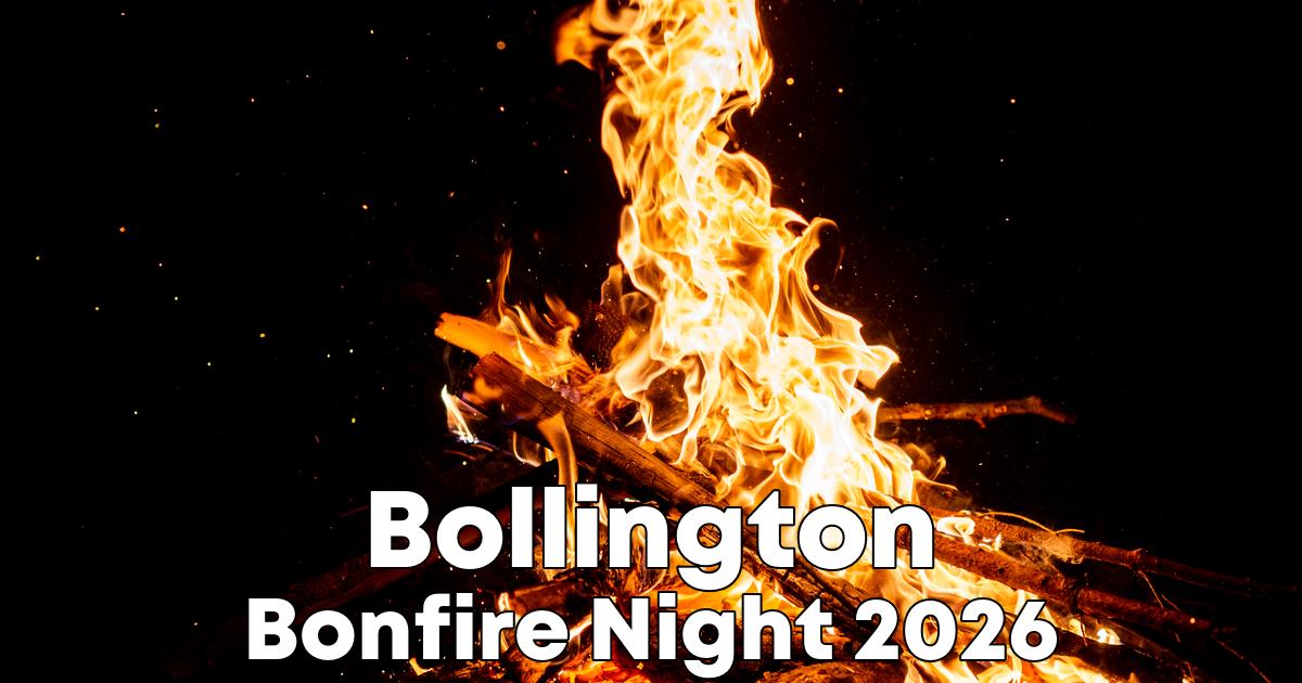 Bonfire Night in Bollington poster