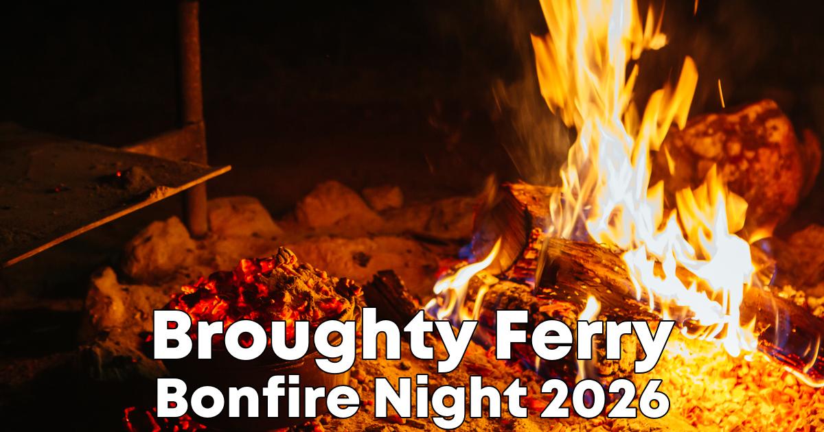 Bonfire Night in Broughty Ferry poster