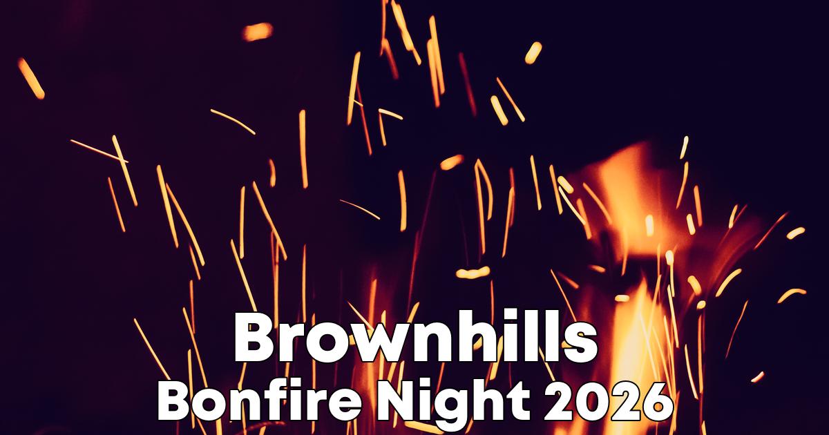 Bonfire Night in Brownhills poster