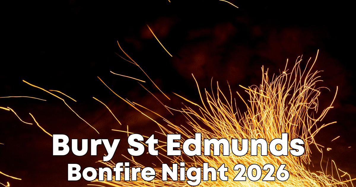 Bonfire Night in Bury St Edmunds poster