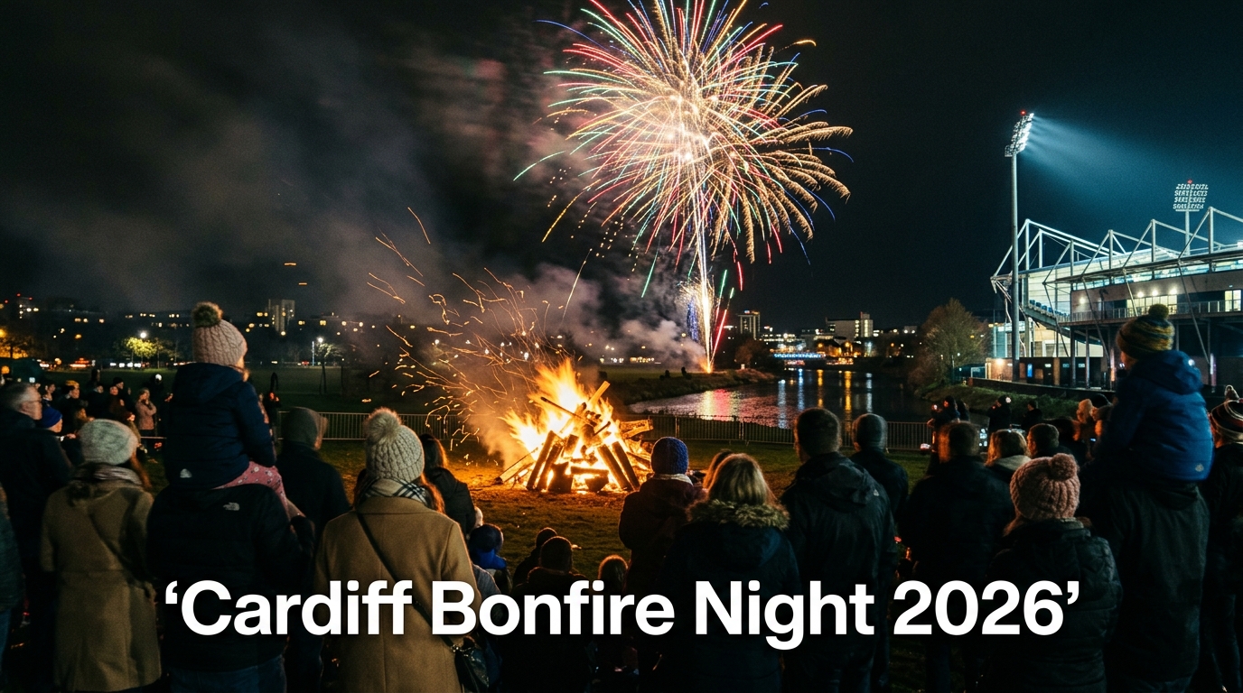Bonfire Night in Cardiff