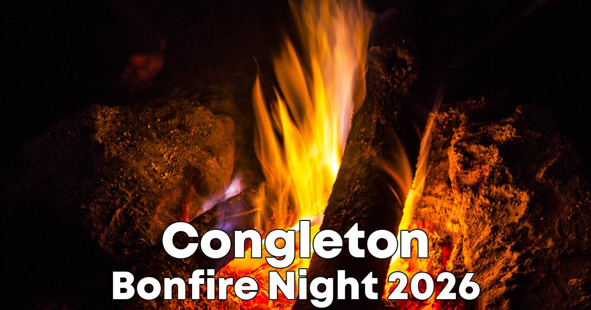Bonfire Night in Congleton poster