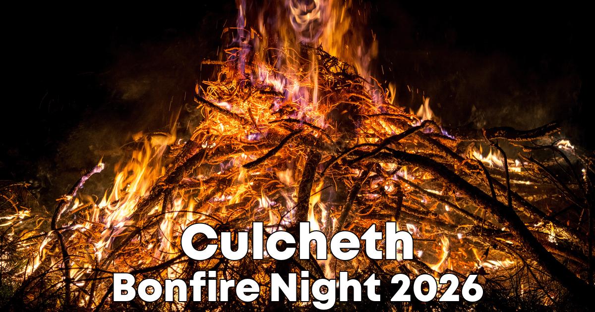 Bonfire Night in Culcheth poster