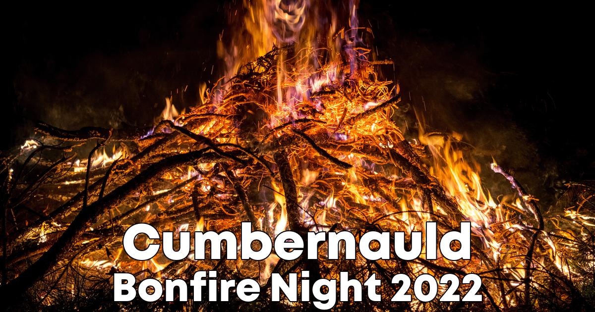 Bonfire Night in Cumbernauld poster
