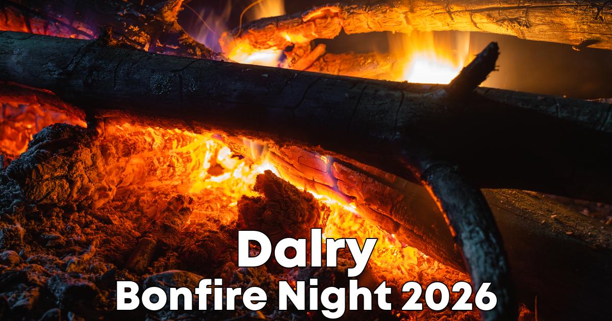 Bonfire Night in Dalry poster