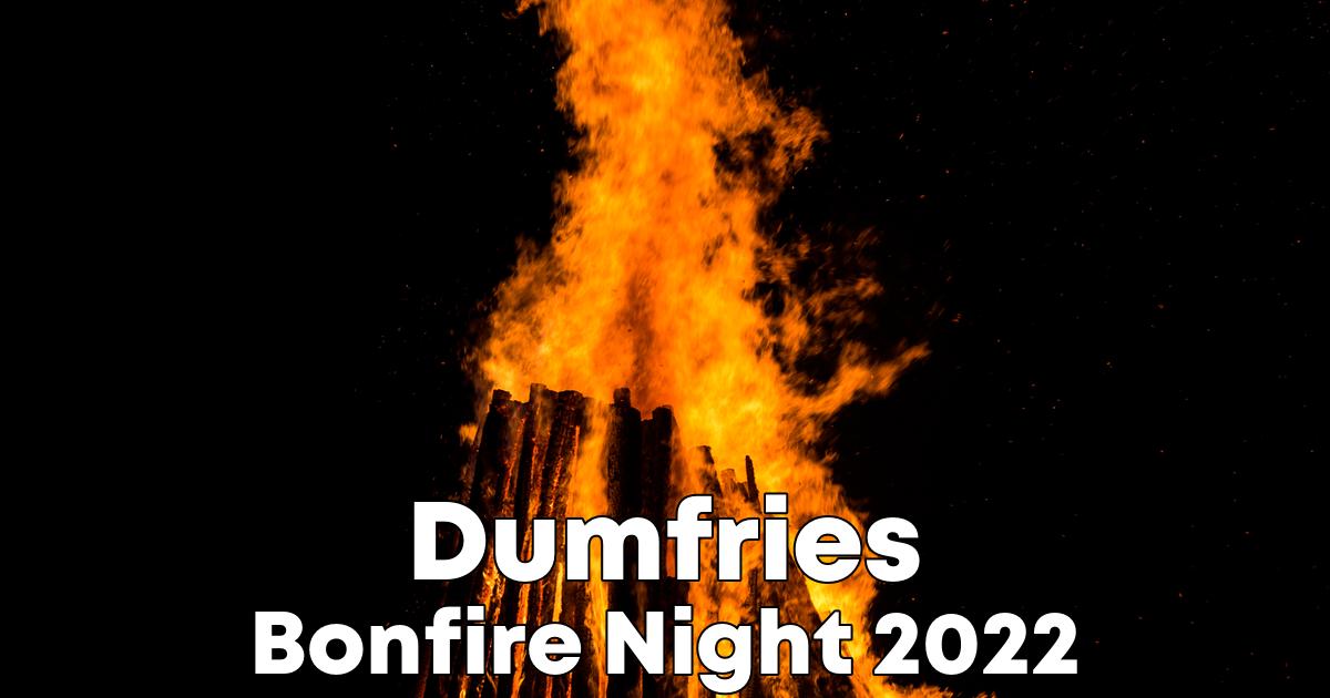Bonfire Night in Dumfries poster