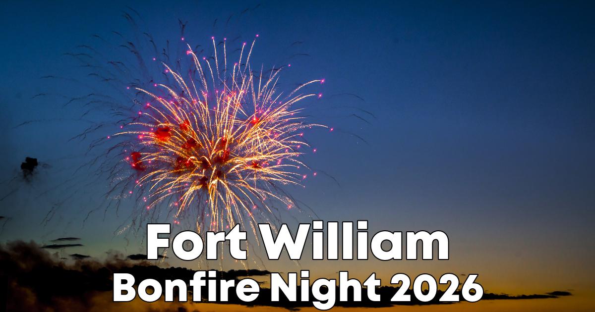 Bonfire Night in Fort William poster