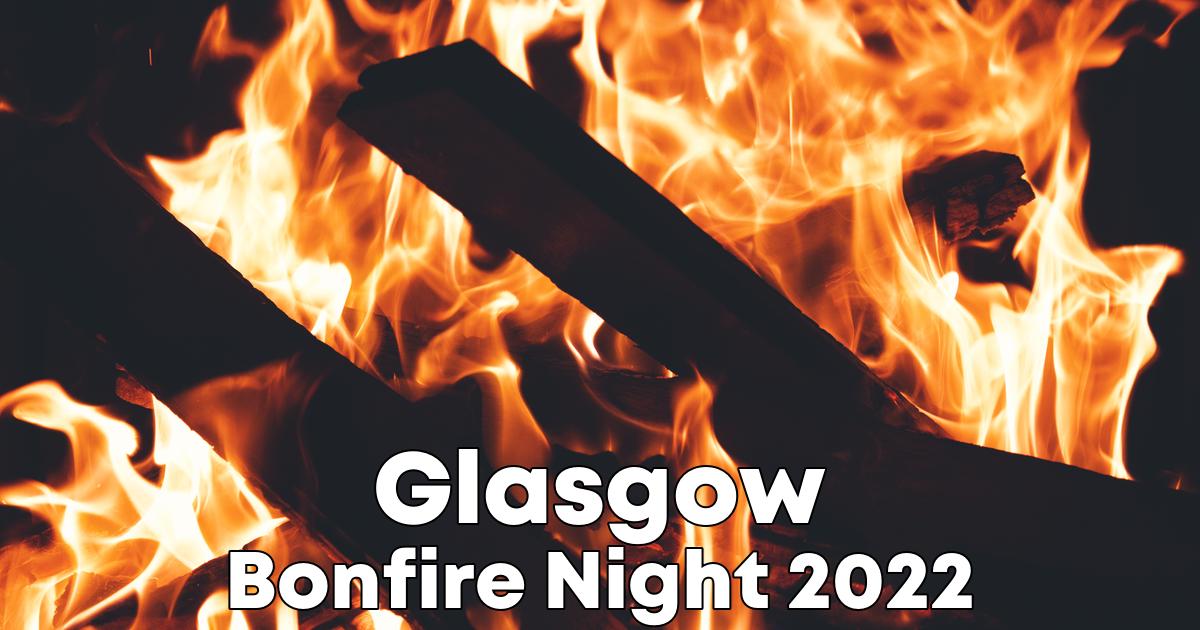 Bonfire Night in Glasgow poster