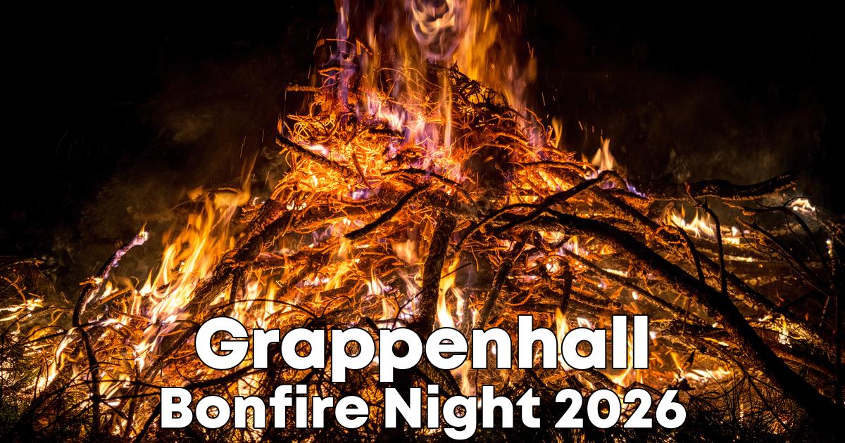 Bonfire Night in Grappenhall poster