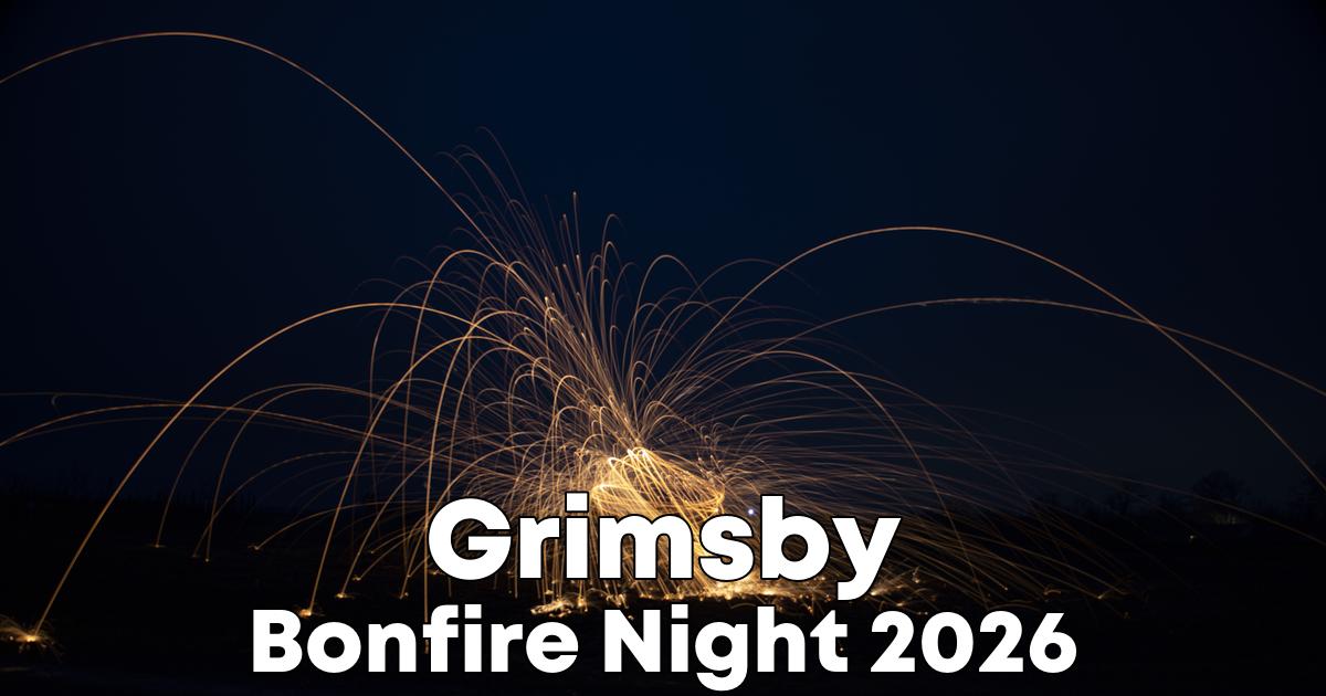 Bonfire Night in Grimsby poster