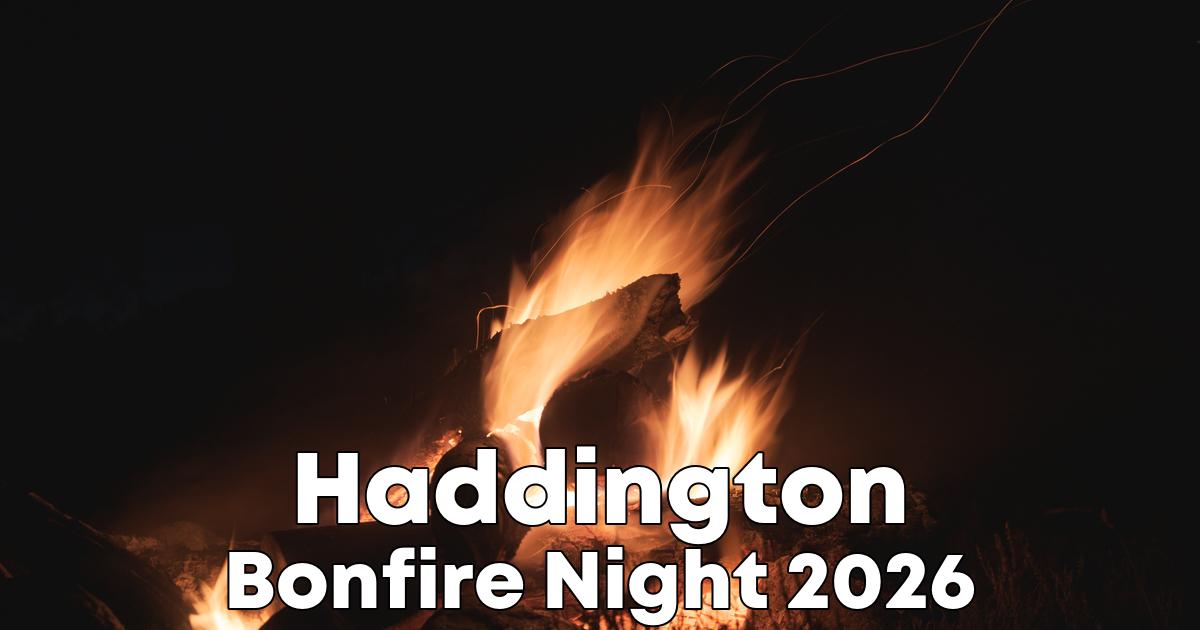 Bonfire Night in Haddington poster