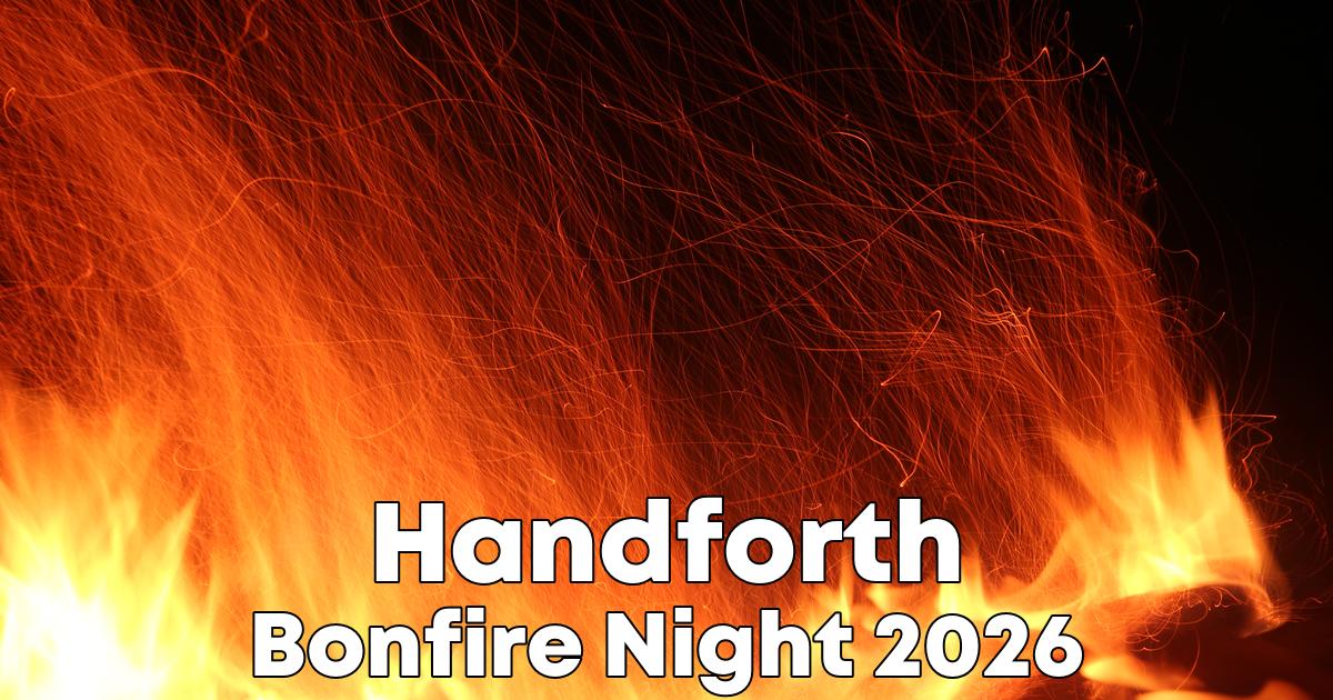 Bonfire Night in Handforth poster