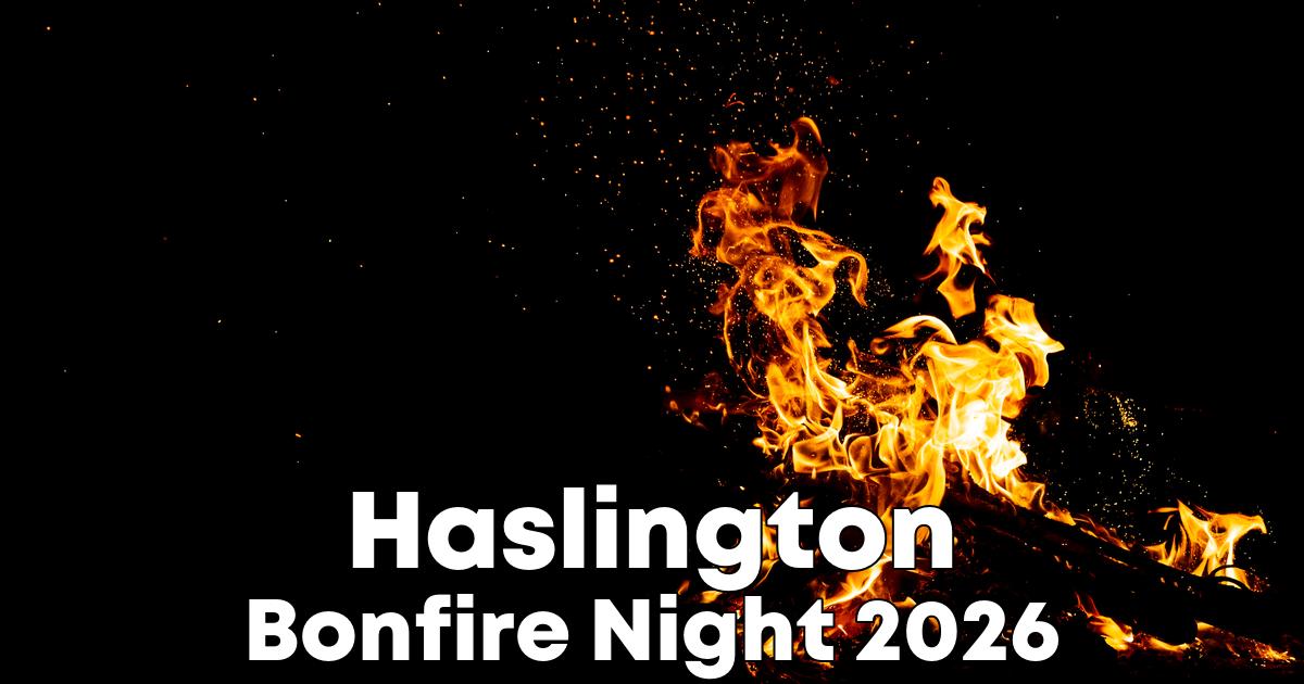 Bonfire Night in Haslington poster
