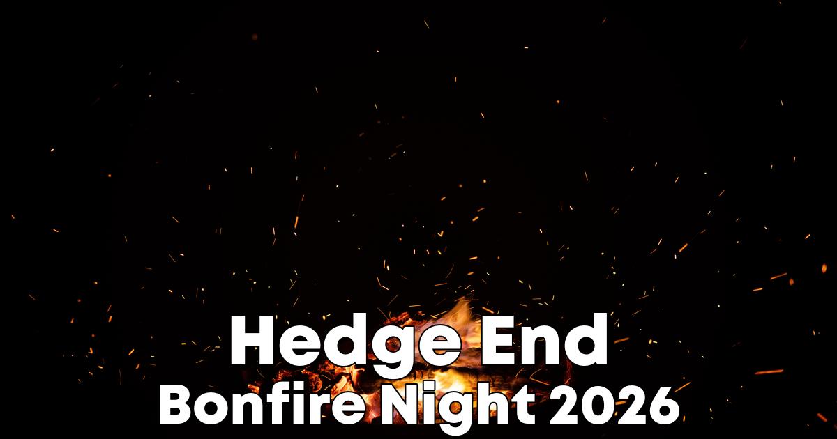 Bonfire Night in Hedge End poster