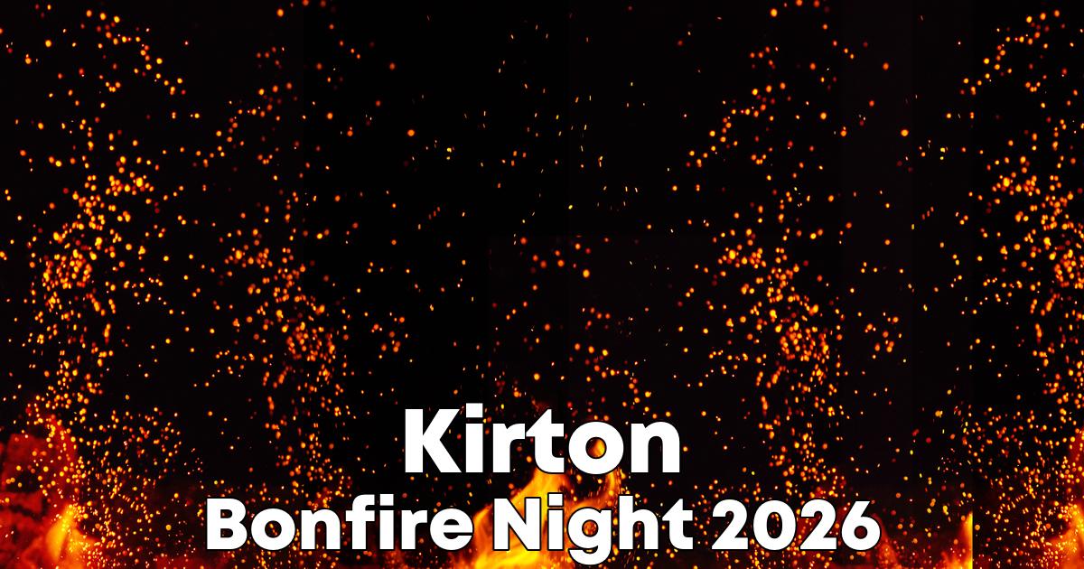 Bonfire Night in Kirton poster