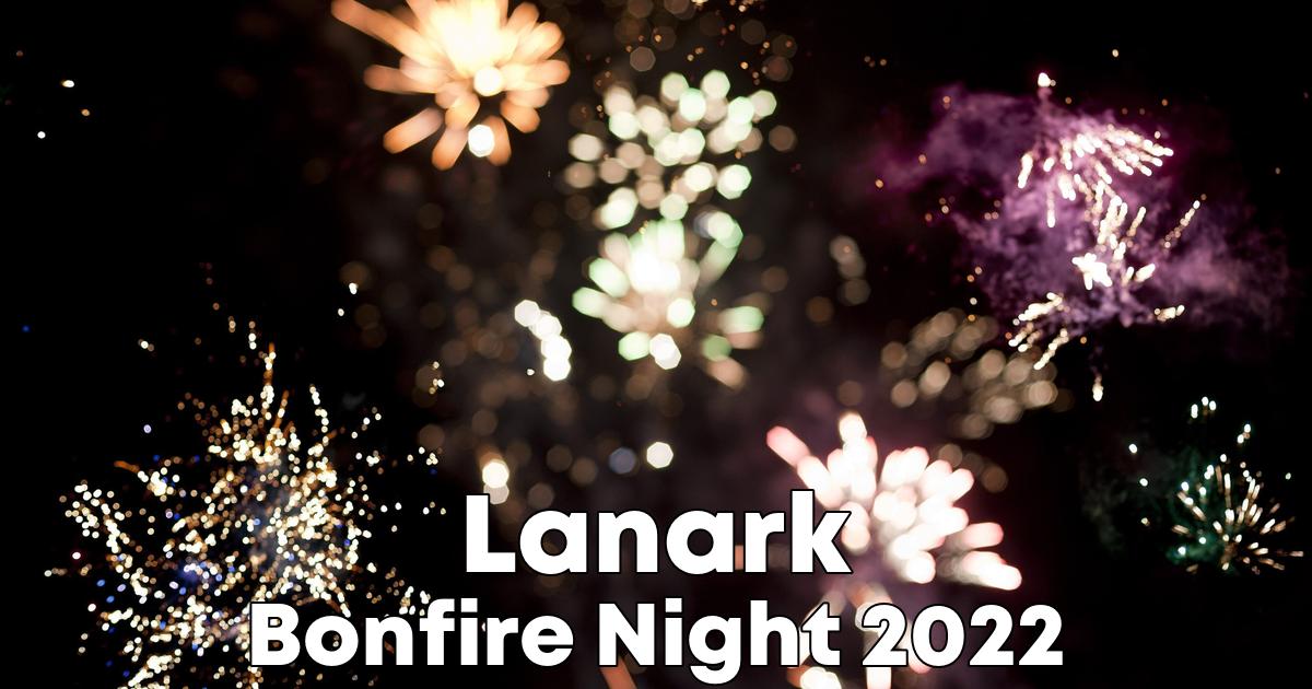 Bonfire Night in Lanark poster