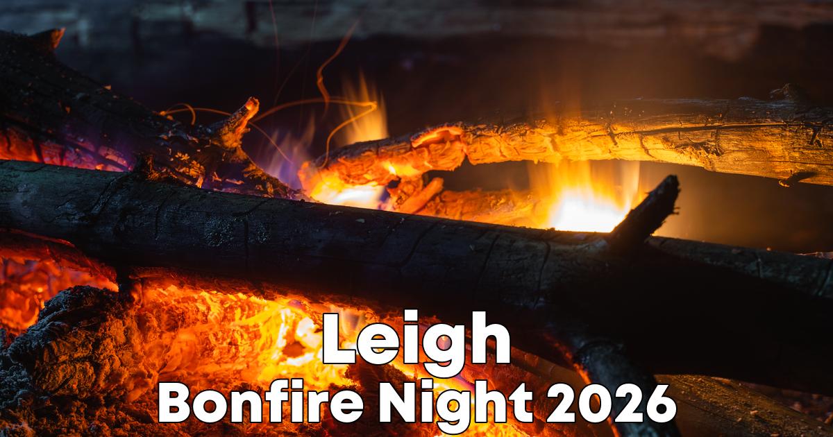 Bonfire Night in Leigh poster