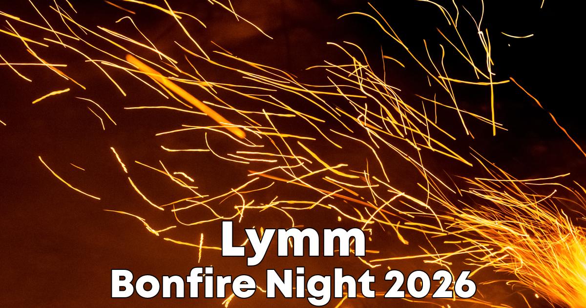 Bonfire Night in Lymm poster