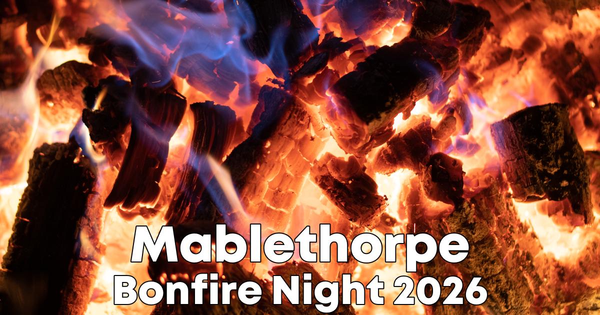 Bonfire Night in Mablethorpe poster