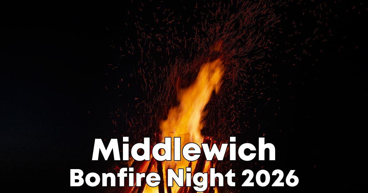 Bonfire Night in Middlewich poster