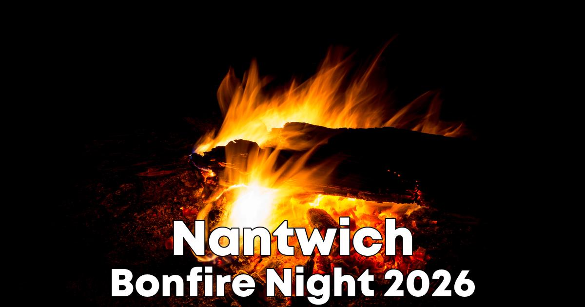 Bonfire Night in Nantwich poster