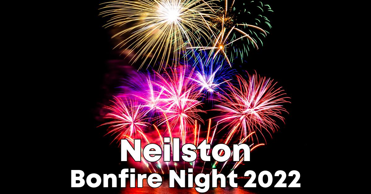 Bonfire Night in Neilston poster