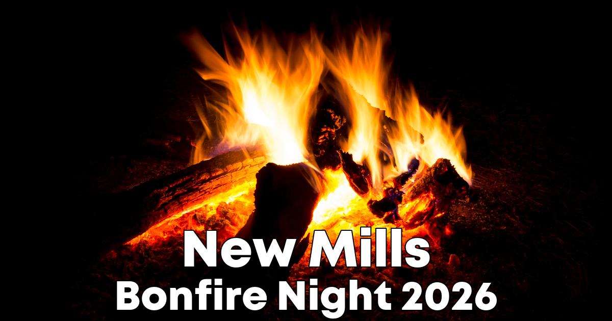 Bonfire Night in New Mills poster