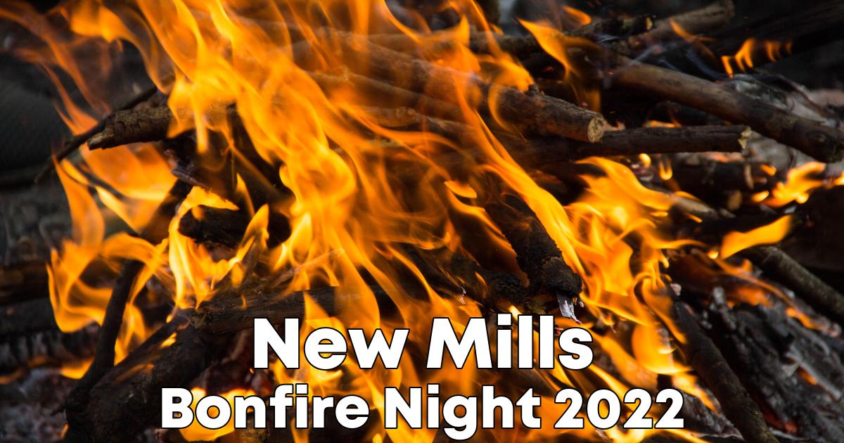 Bonfire Night in New Mills poster