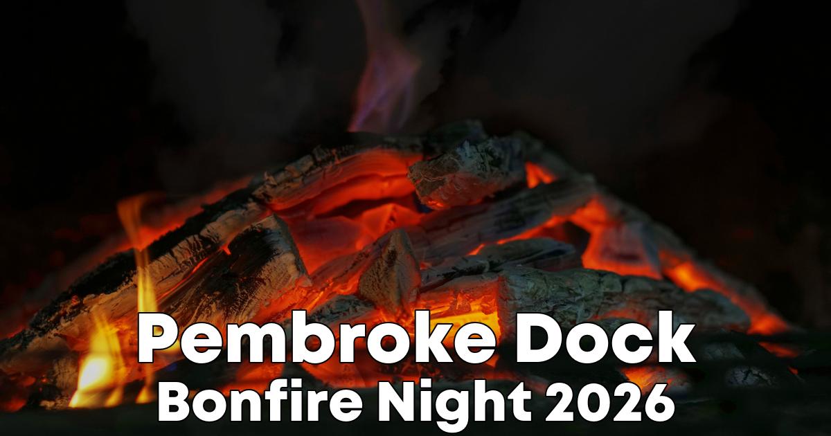 Bonfire Night in Pembroke Dock poster