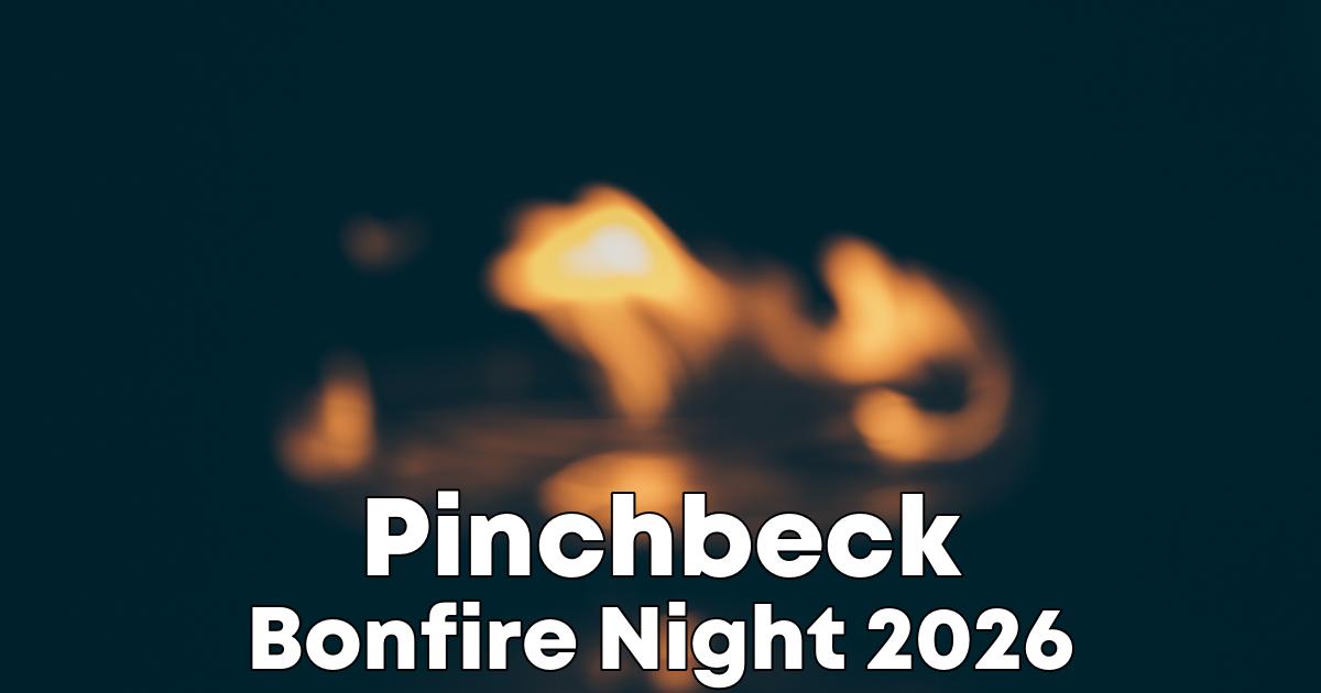 Bonfire Night in Pinchbeck poster