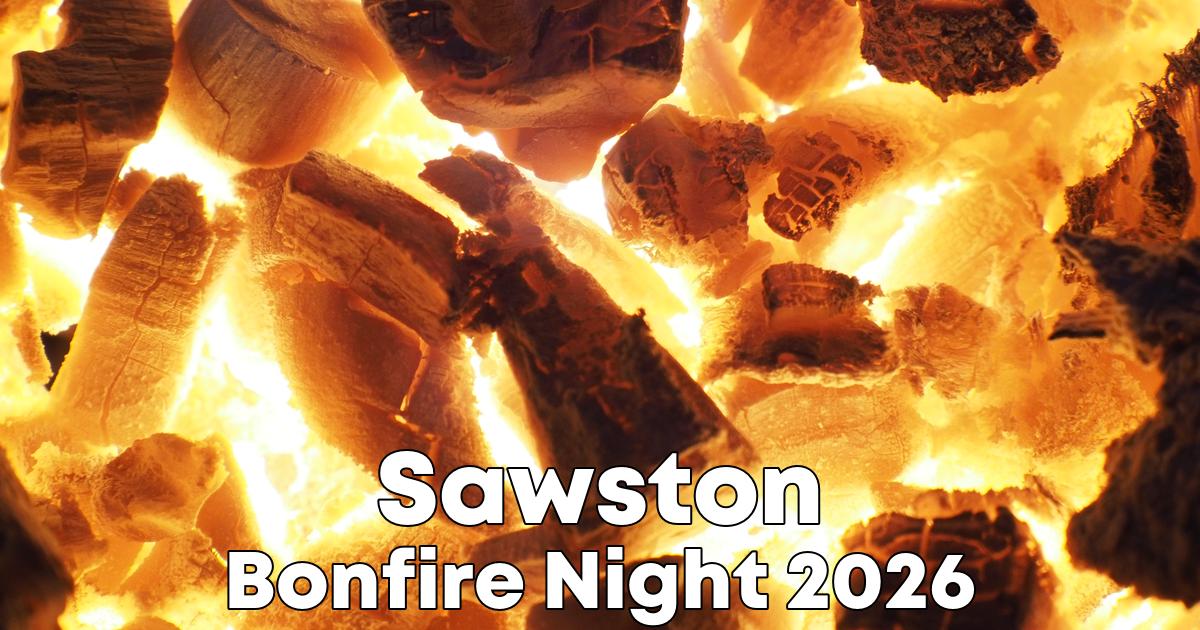 Bonfire Night in Sawston poster