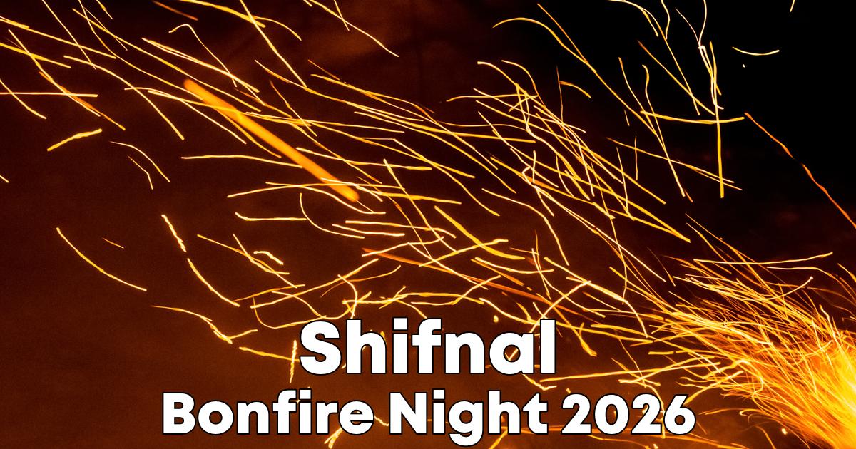 Bonfire Night in Shifnal poster
