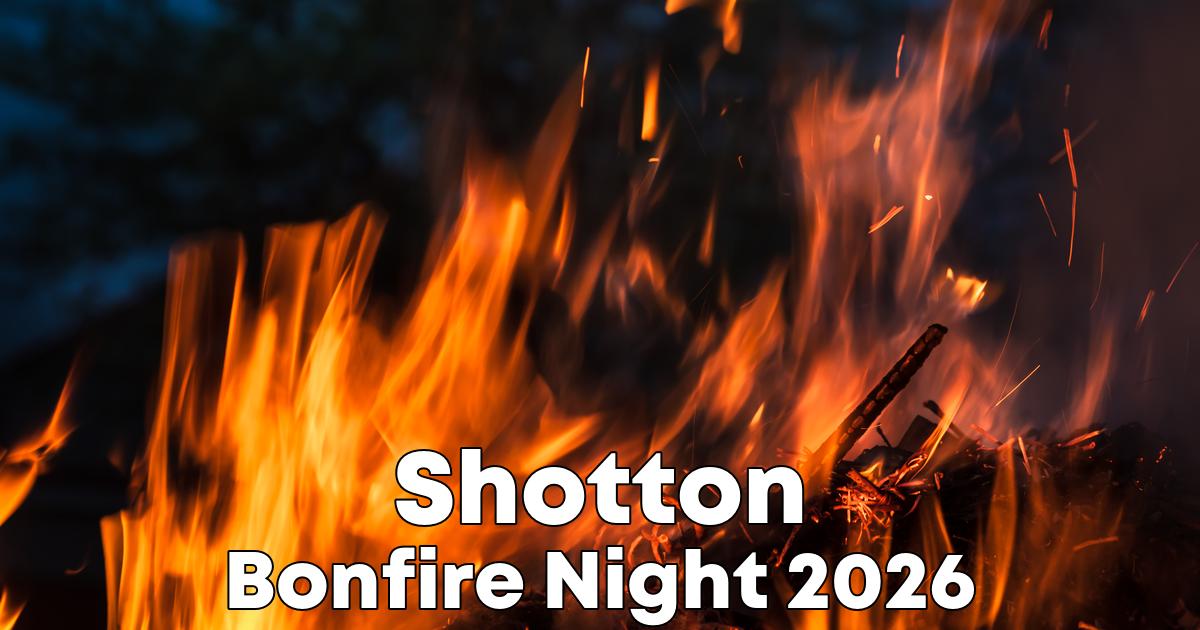 Bonfire Night in Shotton poster