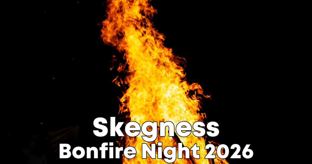 Bonfire Night in Skegness poster