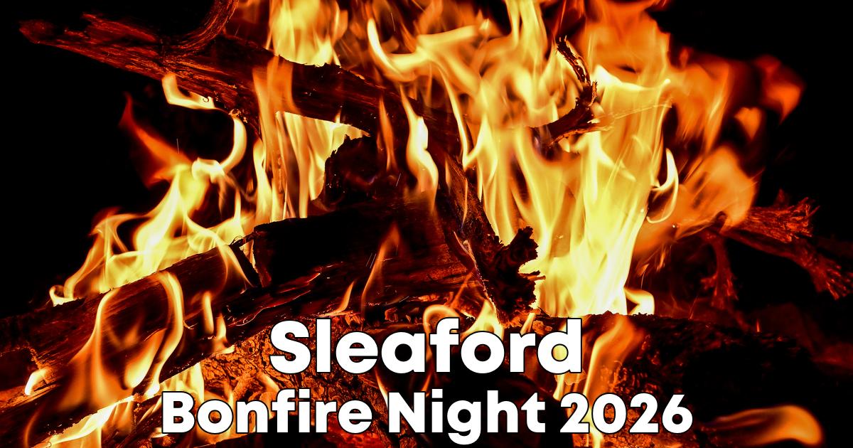 Bonfire Night in Sleaford poster