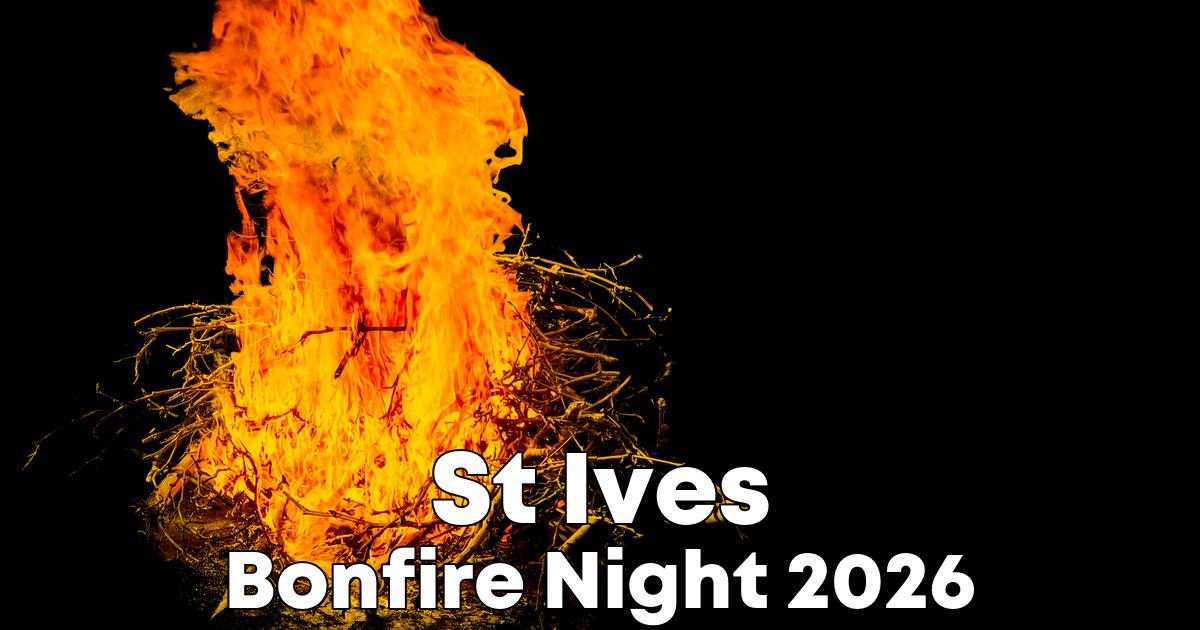 Bonfire Night in St Ives poster