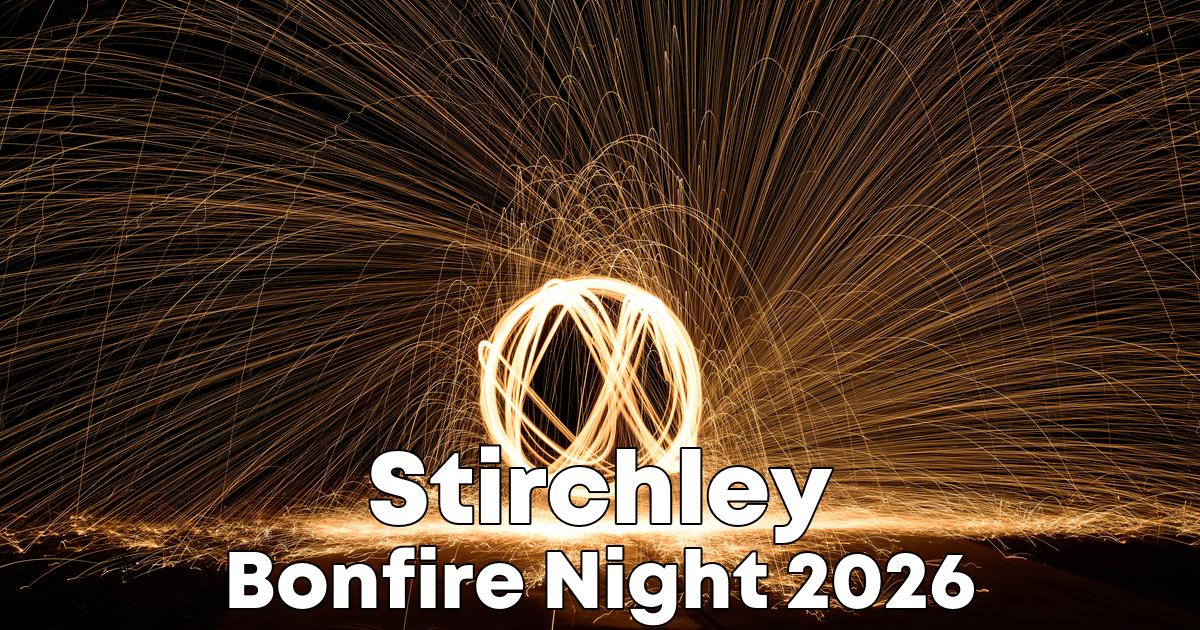 Bonfire Night in Stirchley poster