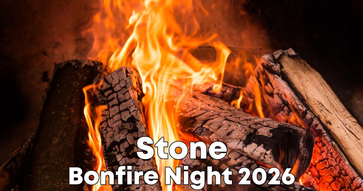 Bonfire Night in Stone poster