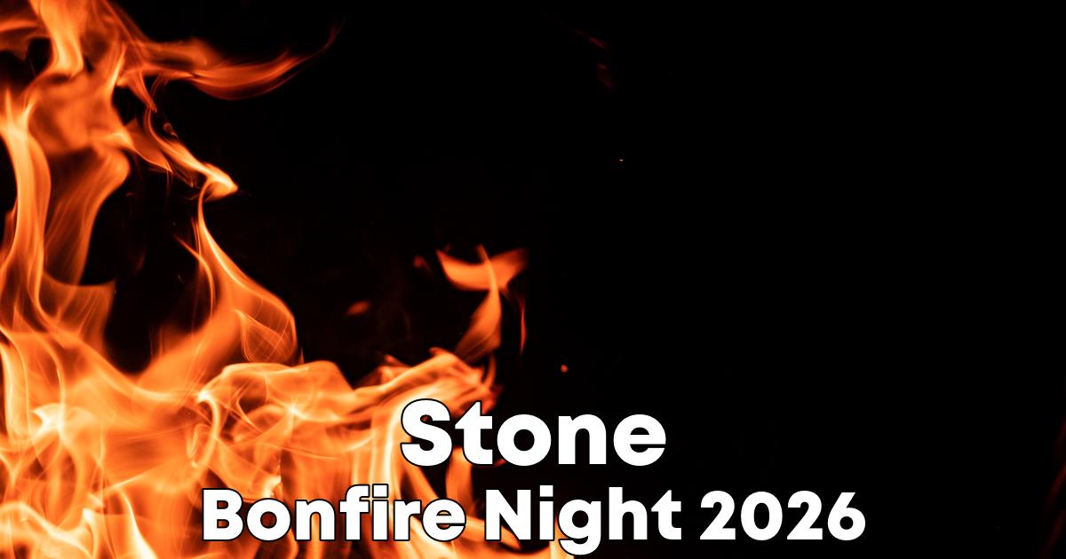 Bonfire Night in Stone poster