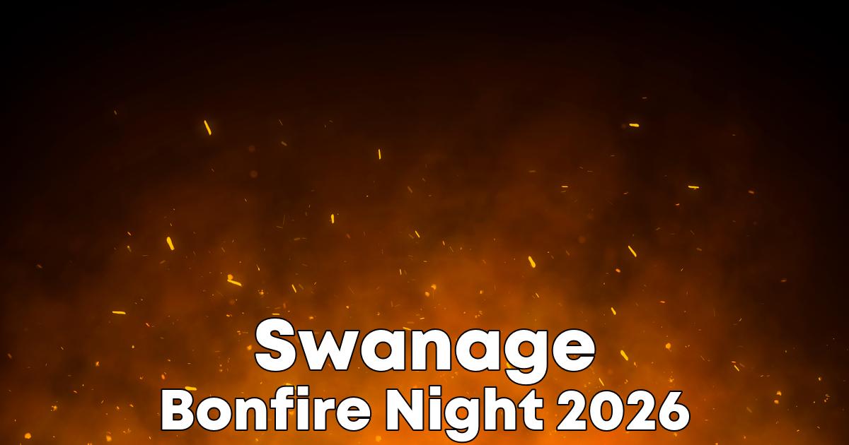 Bonfire Night in Swanage poster
