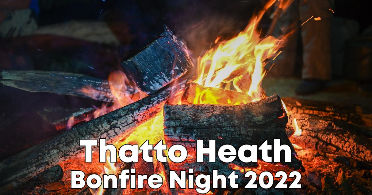 Bonfire Night in Thatto Heath poster